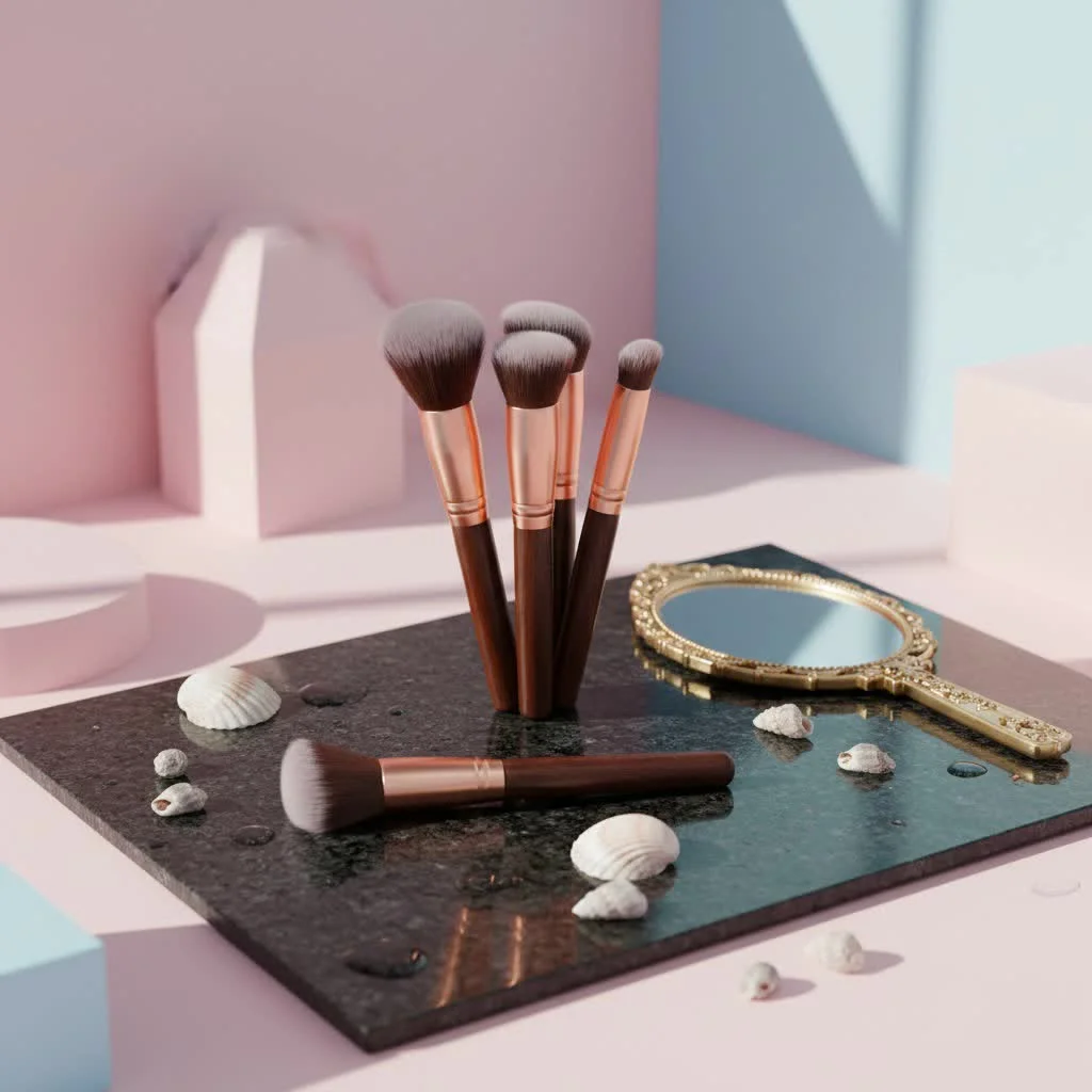 Charlotte Tilbury makeup brushes for flawless application